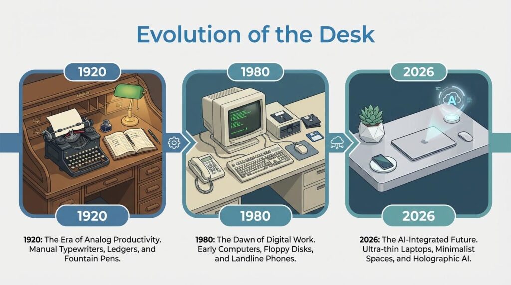 Evolution of Working Desk